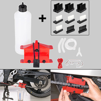 Motorcycle Chain Cleaning Machine Kit for Yamaha R7 R1 R6 for Ducati Panigale V2 V4 for Honda Africa Twin 1100 for Kawasaki Ktm