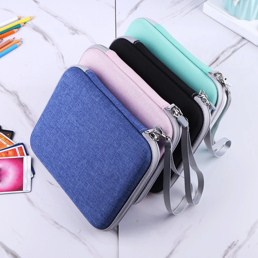 Card Holder Hard Carrying Case Bag for Yoto Card CaseSoft Portable Folder Card Binder Holder with Zipper & 80 Pockets for Yoto