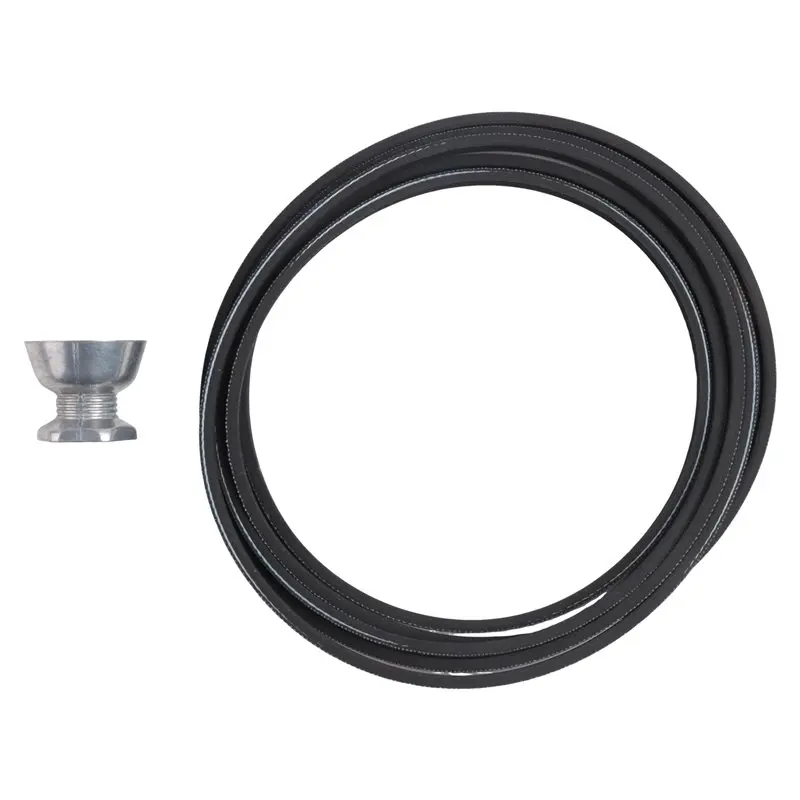 ABXF-341241 Dryer Belt & 8066184 Motor Pulley For Whirlpool, Kenmore Dryers-Replace Part Number: PS11744884, W10290525