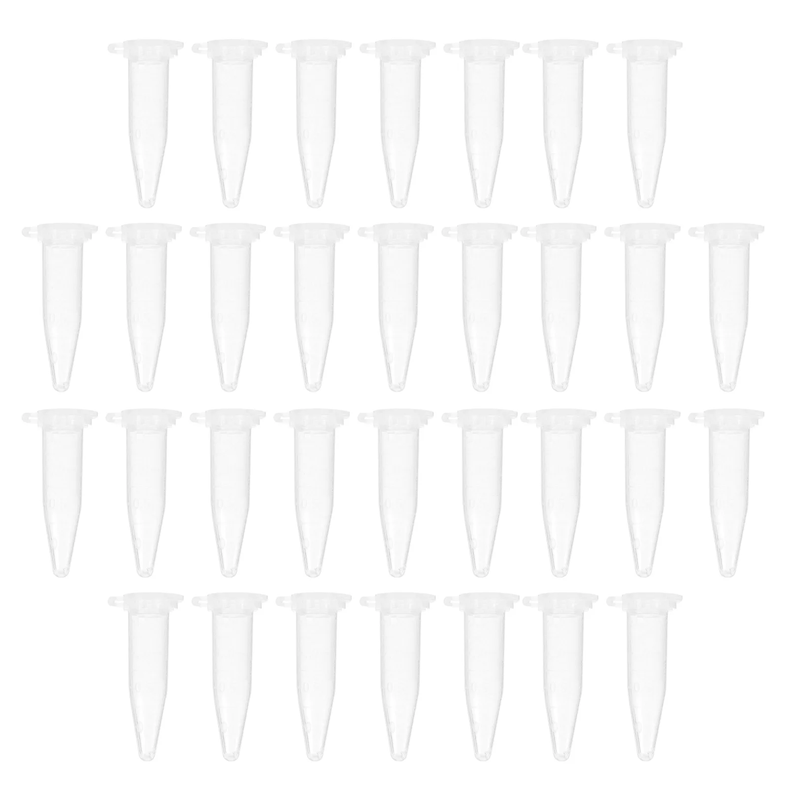 

100Pcs Anticoagulant Blood Analysis Tubes Professional Plastic Centrifuge Tubes for Medical Use Plasma Testing and