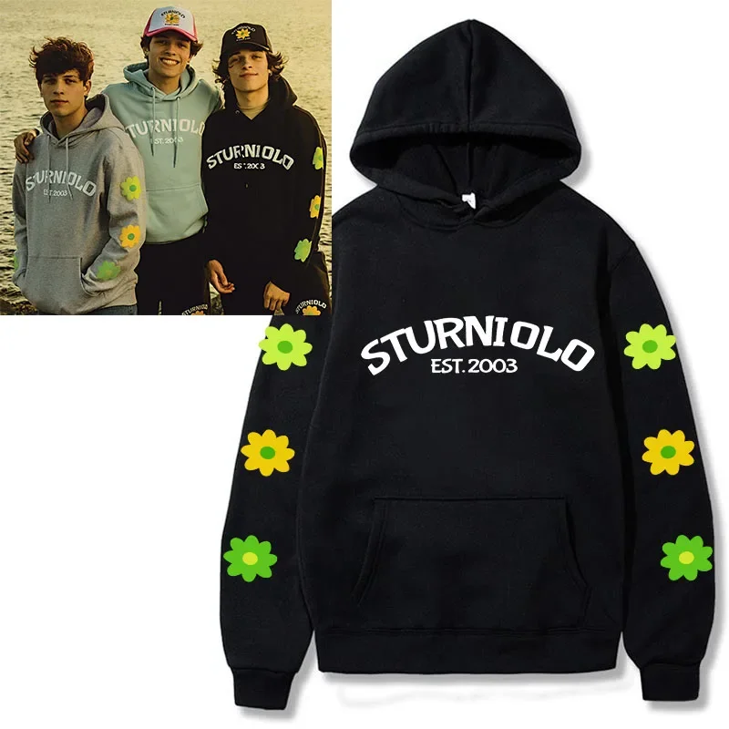 Sturniolo-Sudadera con capucha de Triplets Merch para hombre, ropa de calle informal estilo Hip Hop, Punk, Y2k, Let\'s Trip, Harajuku, Tops de manga