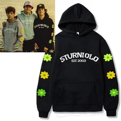 Sturniolo-Sudadera con capucha de Triplets Merch para hombre, ropa de calle informal estilo Hip Hop, Punk, Y2k, Let's Trip, Harajuku, Tops de manga larga, jerséis