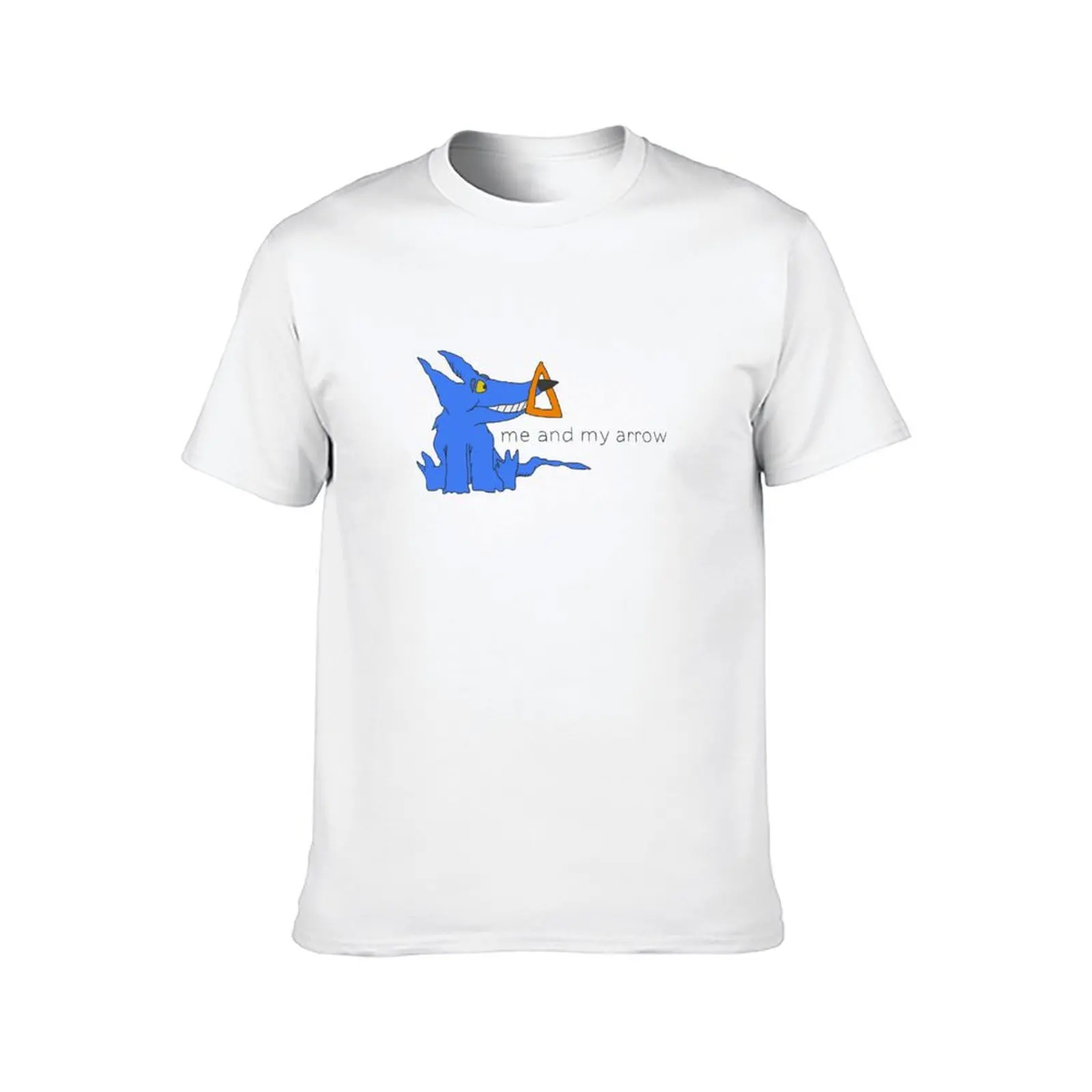 me and my arrow T-Shirt man t shirts cotton anime t shirts oversize g man t shirts for men T-Shirt