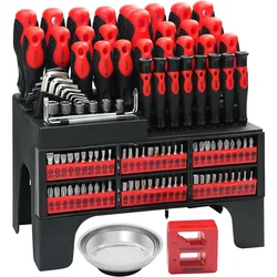 118PCS Proefessional Magnetic Screwdrivers Set DIY Repair Tools Equipment for Men Women Mechanic Tool Screw Driver Bit Kit Home