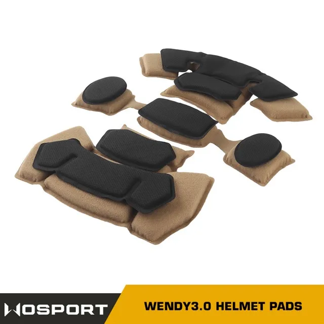 Tactical Wendy 3.0 Helmet Pads Sticker Helmet Patches Hook Loop Fastener Sticky Wendy Helmet Accessories