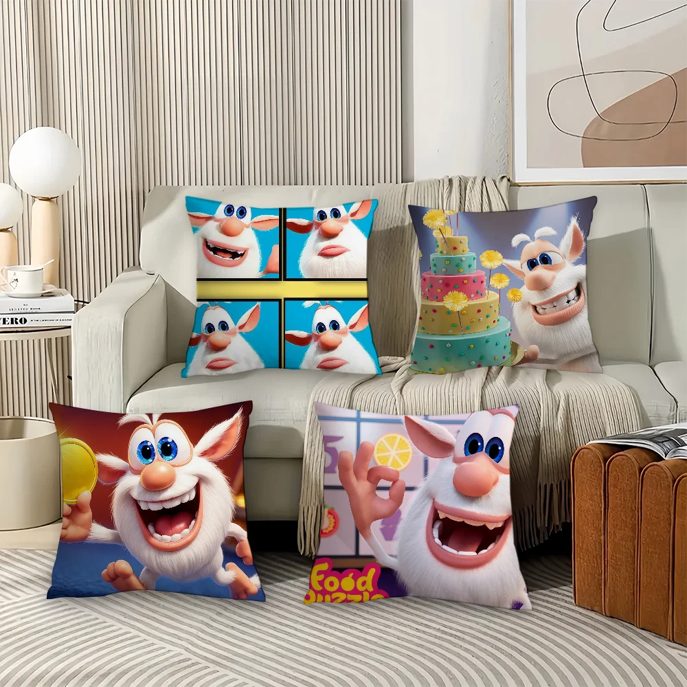 

Cartoon cute B-Booba Pillow Case Office Cushions Suitable For Sofa Car Bedroom Decorative Cushion Cover