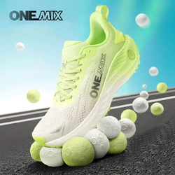 ONEMIX 2024 jesienne trampki oddychające buty do joggingu mężczyźni lekkie damskie sportowe tenisówki męskie buty gimnastyczne Outdoor męskie buty sportowe