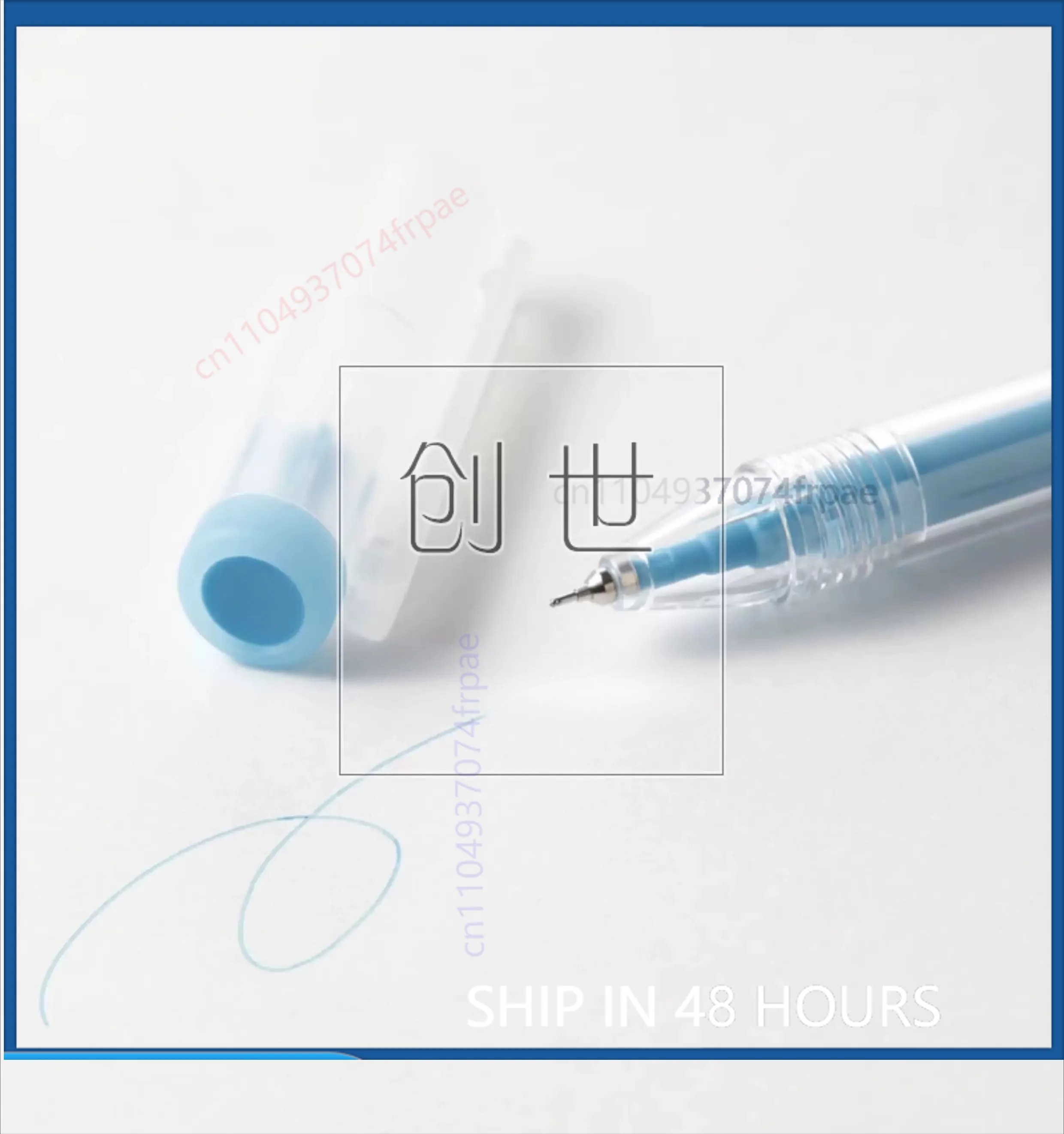 For MUJI Thermo Erasable Gel Ink Ballpoint Pen 0.5mm Transparent PC Barrel Smooth Writing Correction Practice Pen（3pcs）