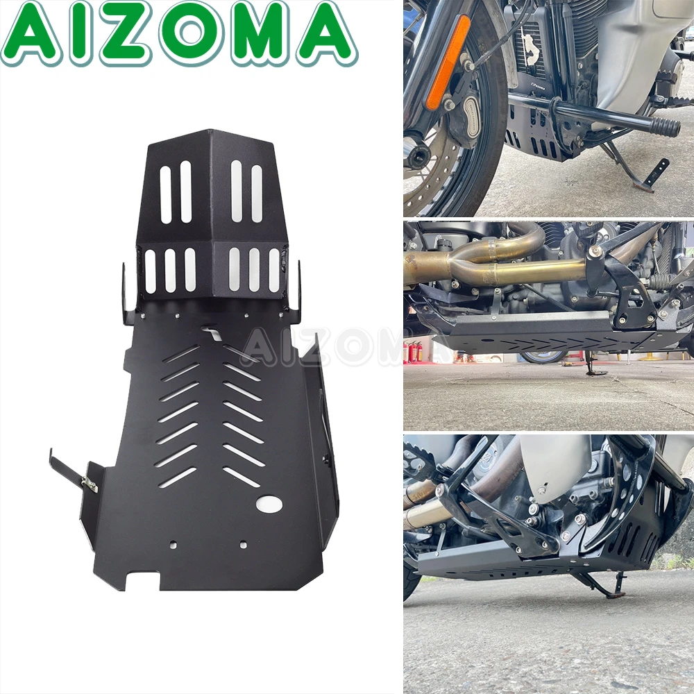 

Skid Plate For Harley Softail M8 Street Bob FXBB 114 FXBBS Standard FXST Low Rider 114 117 FXLR FXLRS FXRST Motorcycle Accessory