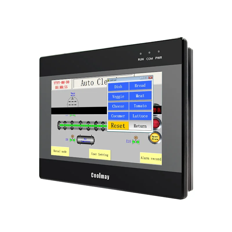 

made in china automation 24v ac dc motor HMI integrated plc pac and dedicated all in one programmable logic controller