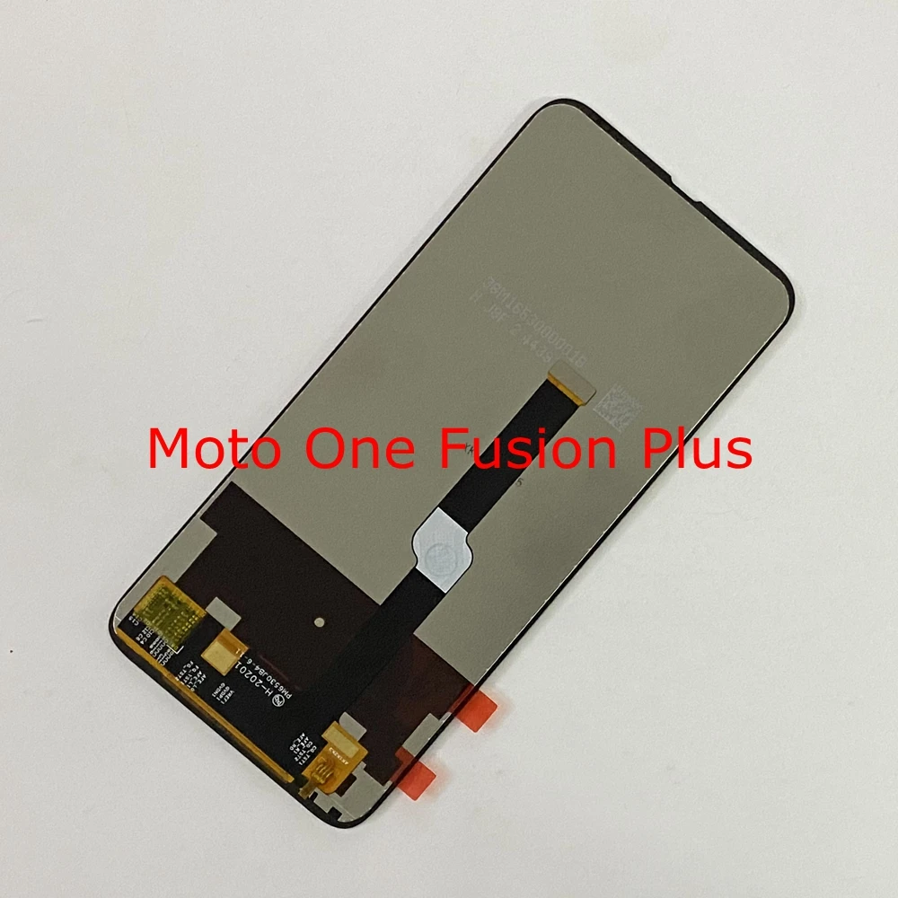 For Motorola Moto One Fusion lcd OneFusion XT2073 LCD Display Touch Screen Digitizer Assembly For Moto Fusion Plus LCD Fusison+