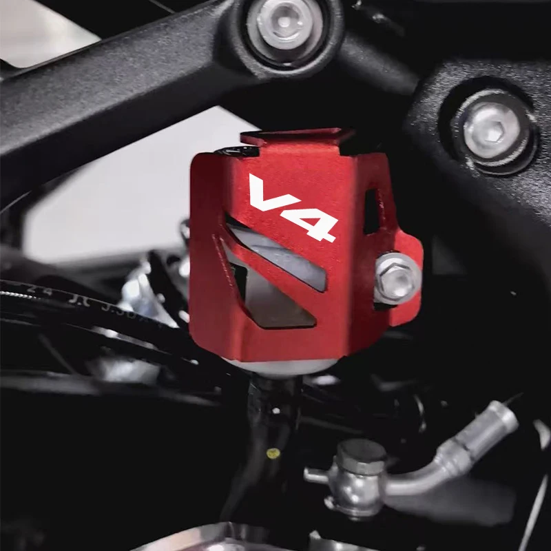 2026 For DUCATI Multistrada V2 V2S V4 V4S Motorcycle Accessories CNC Rear Brake Fluid Reservoir Cover Guard Protection