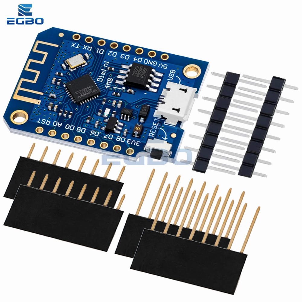1 ~ 10 قطعة Wemos D1 Mini V3.0 WIFI لوحة تطوير إنترنت الأشياء على أساس ESP8266 CH340G 4 ميجابايت لـ Arduino Nodemcu V2 MicroPython