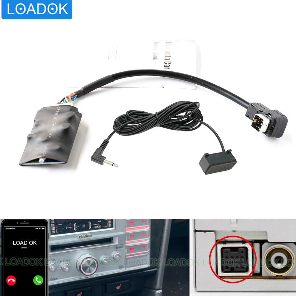 

Car Bluetooth CD Digital Music Changer Adapter Cable for Suzuki Swift Jimny Vitara Sx4 with Ce-NET fit Clarion Head unit