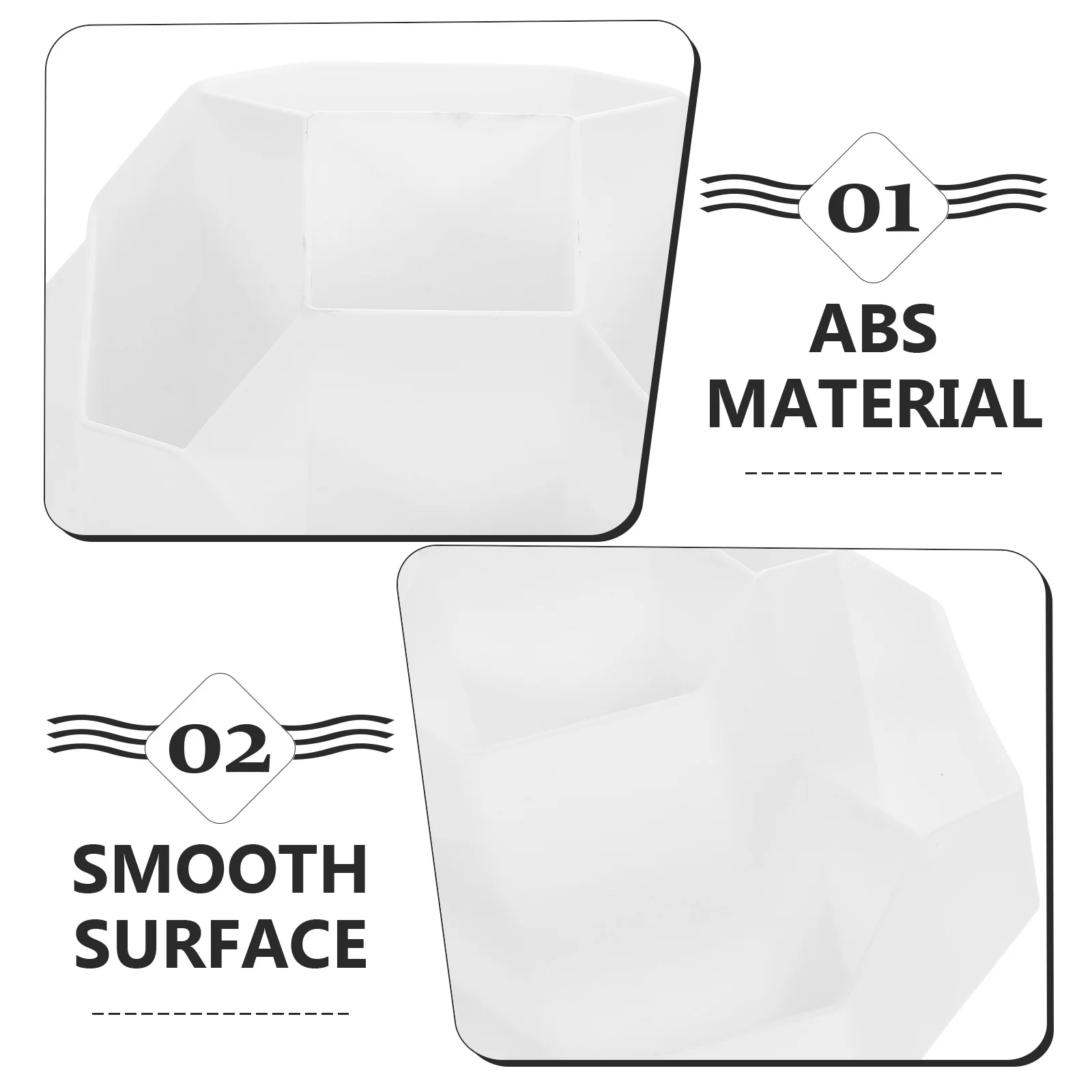 

Rotating Pen Holder Multi Compartment Desk Organizer for Stationery Brushes 360 Degree Rotatable Storage Cup for Office