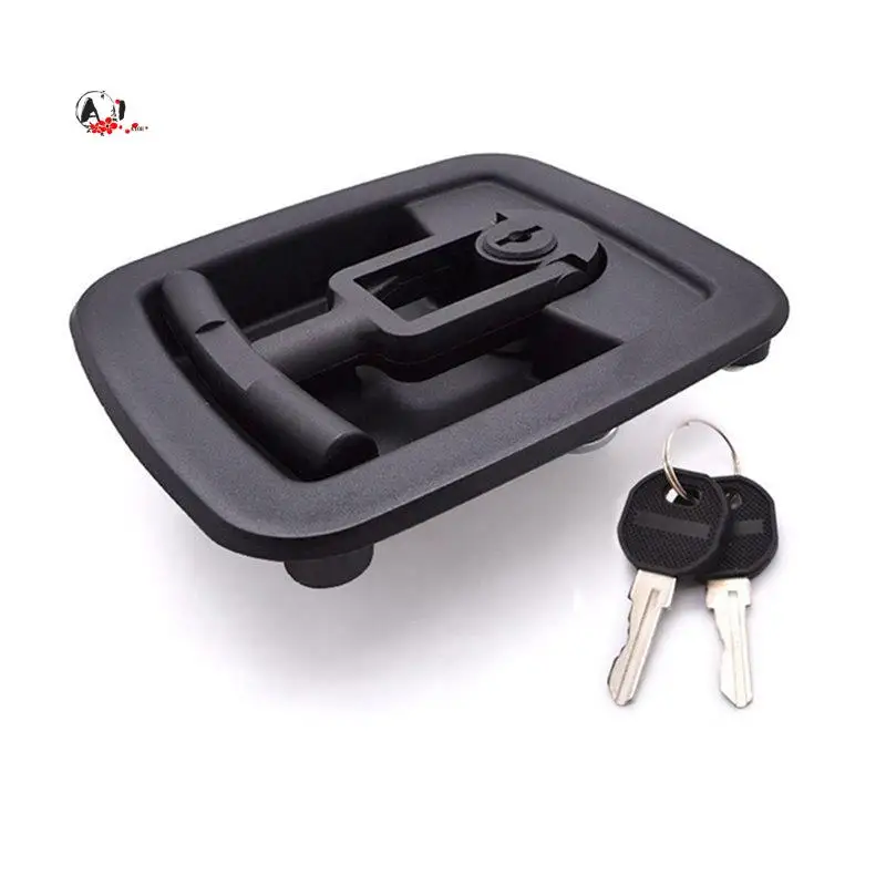 A10E-Truck T-Handle Lock Trailer Latch Camper Door Safety Lock For Distribution Controller Cabinet Safety Accessory