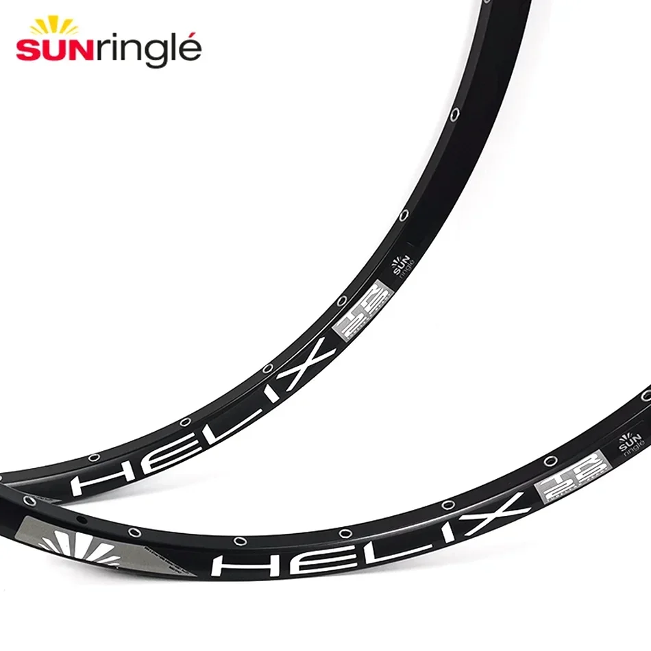 Sunringle HELIX Bicycle rim Aluminum alloy Mountain/road bike TR25 TR27 TR29 vacuum wheel rim 28H 32H wheel rim 29/27.5/26 inch