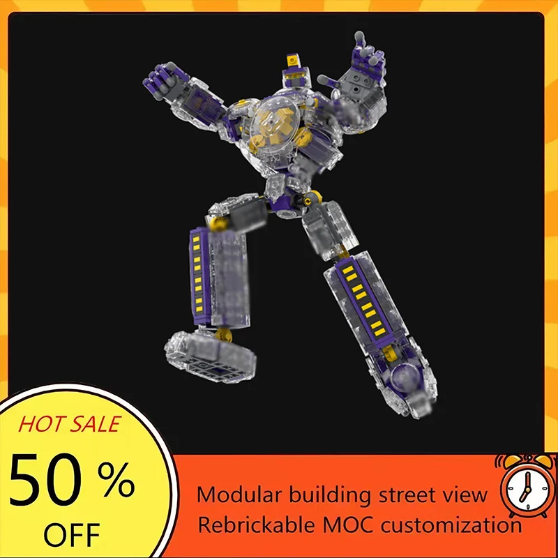 

Набор из 105 деталей: Популярная модель космического боевого робота из фильма «Звездные войны», конструктор MOC, модульные технологичные блоки, подарок на праздник, игрушка для сборки, детский набор