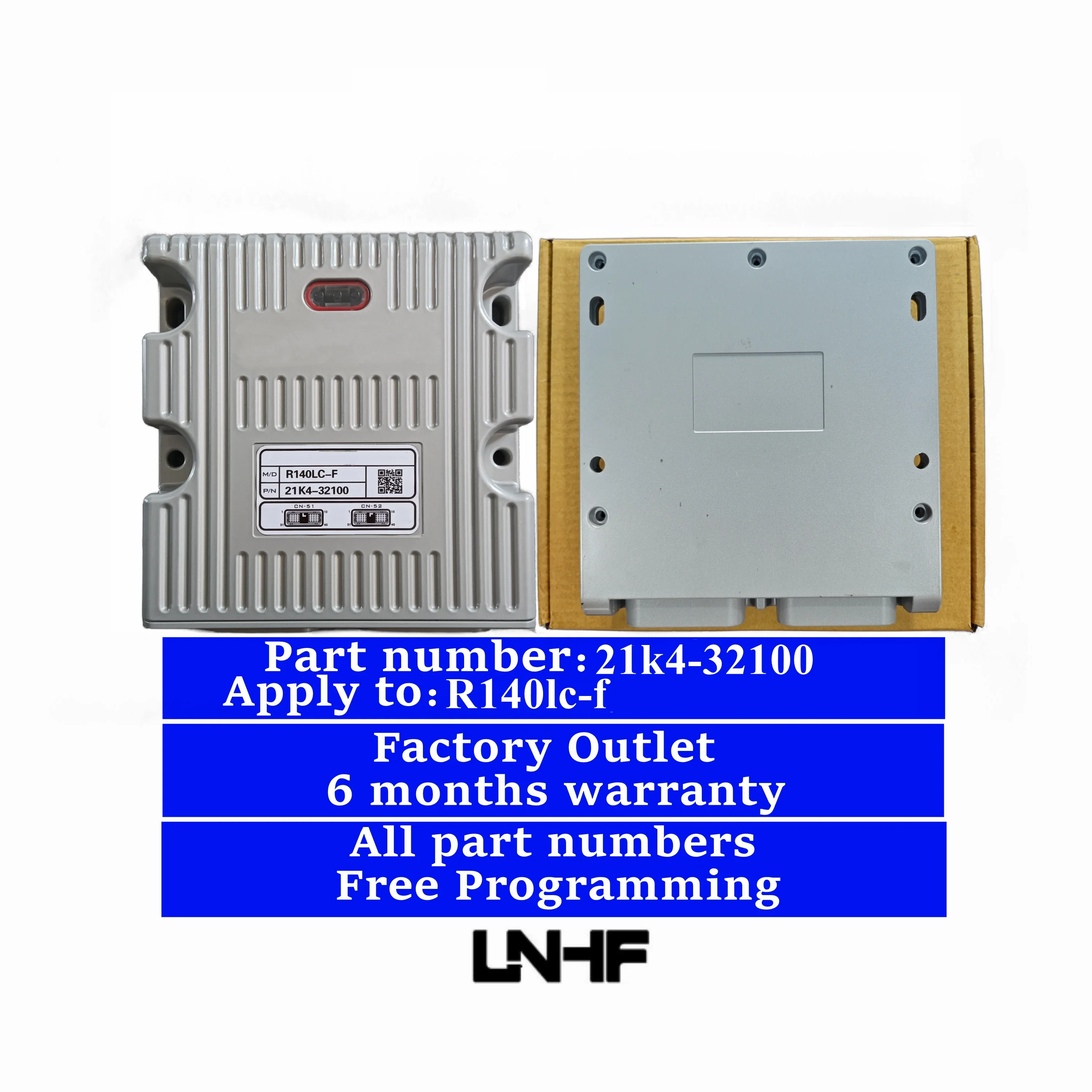 LNHF factory Outlet ECU ECM 21K4-32100 R140LC-F Excavator Controller MCU Computer Board 21K4-32100 R140LC-F for Hyundai