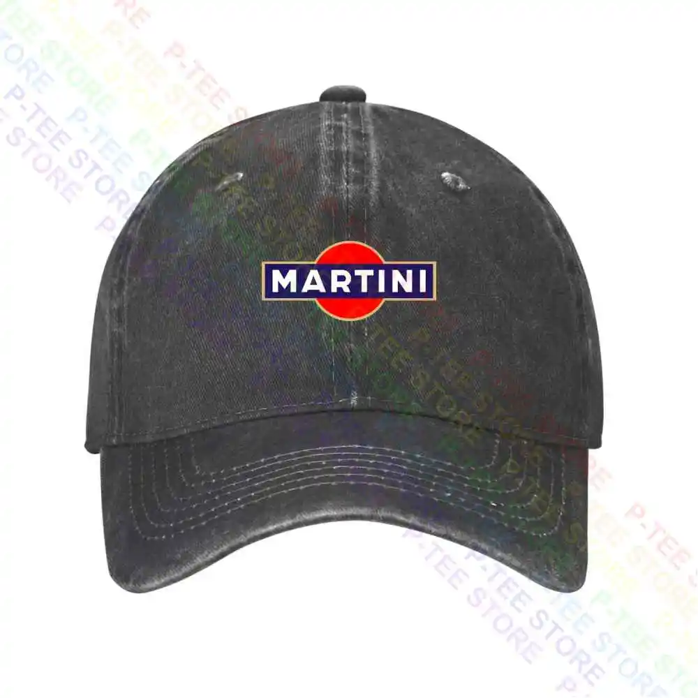 Martini Cocktail Racing Logo Baseball Cap Snapback Caps Knitted Bucket Hat