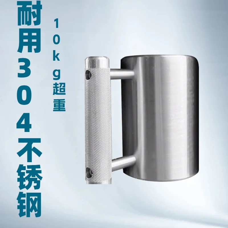 

Dumbbell 304 stainless steel 10kg 10kg overweight water cup fitness household stainless steel dumbbell cup of the same style