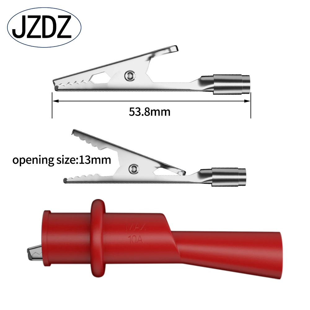 JZDZ Multimeter Replaceable Test Kit Digital Electrical Test Probes Set with Alligator Clips Banana plug  JT0083