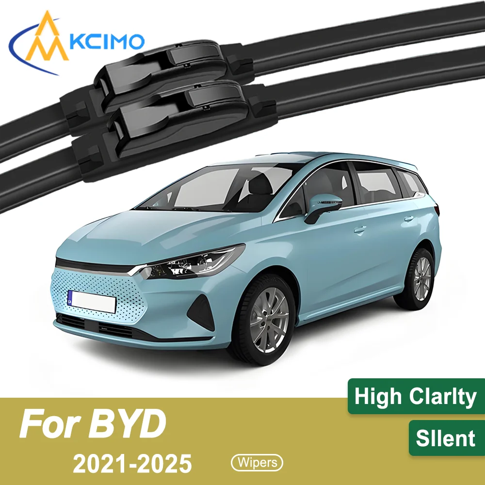 

Premium 2-Pack Windshield Wipers Compatible For BYD BYD e6 2009-2021 2021-2025 All-Weather Durability for Safe Driving