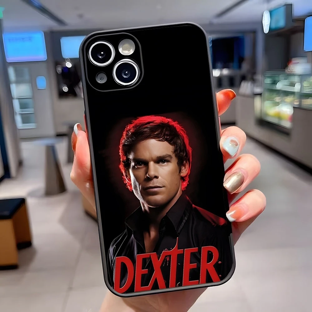 Dexter Morgan TV Phone Case For IPhone 15 Plus 14 Pro Max 13 11 12 Mini Xs X Xr 7 8 Plus Se Matte Translucent Back Cover