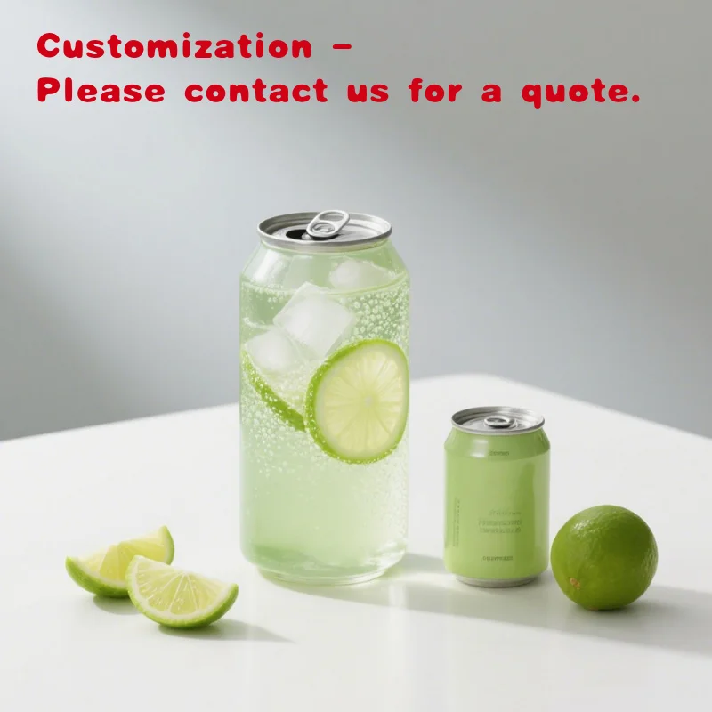 

custom.LOKYO Food Grade Opens Easily Lid Custom 16 oz Plastic Bottles Cans Transparent Plastic Pet Cans