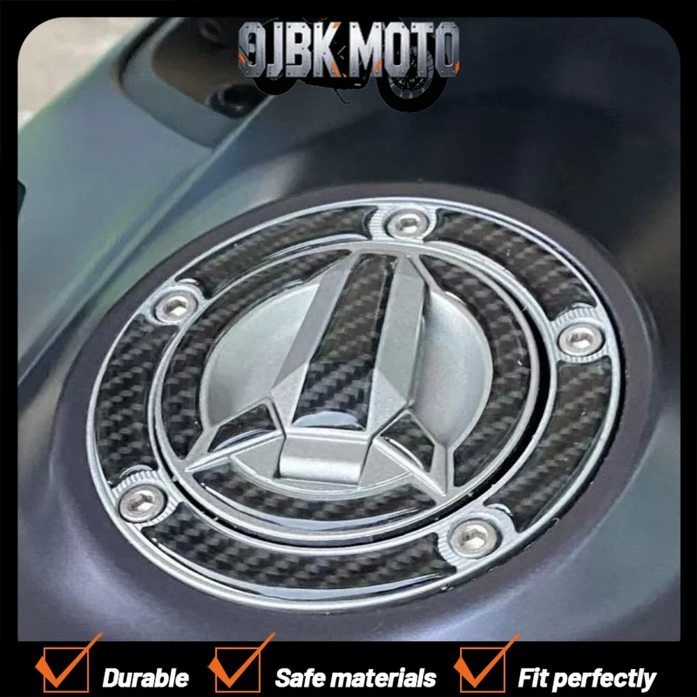 

Motorcycle fuel tank cap sticker, anti-scratch and anti-friction sticker, decorative accessory suitable for QJMOTOR AK628
