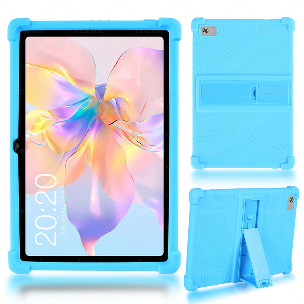 Imagem -02 - Silicone Macio à Prova de Choque Kickstand Capa Ajustável do Tablet Estojo para Teclast P40hd P30hd P30s P30air P20hd P20 P26t P25t P80t P85