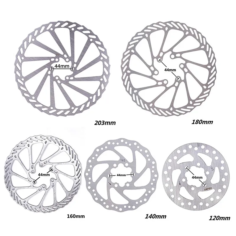 Tarcza hamulec motocyklowy 6 cali hamulec tarczowy tarcza wirnika rowerowego 140mm/160mm/180mm/203mm G3/HS1/RT56 wirnika MTB części z 6 śrubami