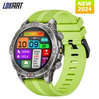 LOKMAT ZEUS 7 PRO Sport Smart Watch Round 1.43 inch AMOLED FullTouch Screen Fitness Tracker Bluetooth Call Smartwatch Men Women