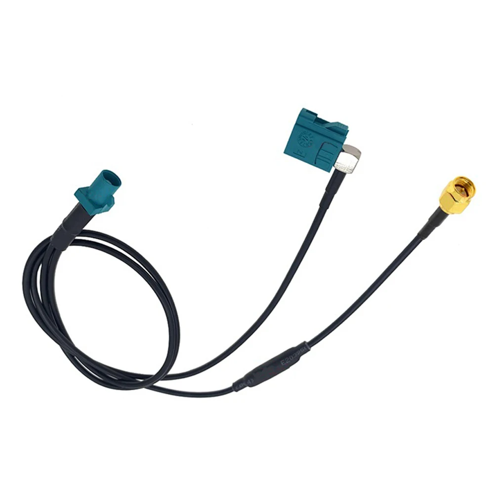 0.5M Z Male to Z Female/SMA/SMA 90° Right Angle Y Type Splitter Cable RG174 Pigtail Car GPS Extension Cord Radio Connect Wire