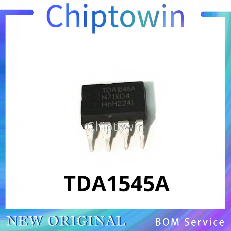 5/50/500 pcs TDA1545A TDA1545 DIP-8 Digital Analog Converter Original In Stock W7