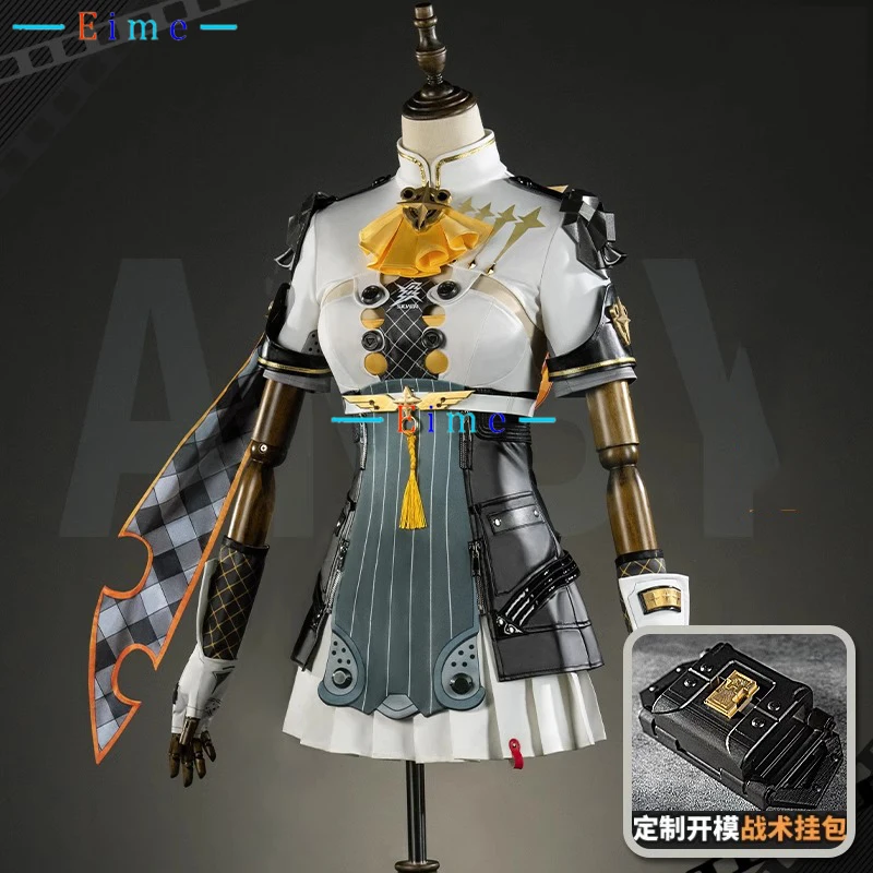 

Game Zenless Zone Zero Anby Demara Cosplay Costume Women Cute Party Dress Suit With Props Halloween Carnival Uniform Custom Made
