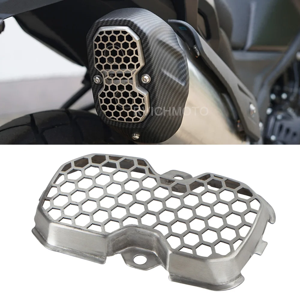 Rear End Cover Of Muffler For VOGE DS525X 525 DSX DS525 X Motorcycle Exhaust Pipe Protective Decorative Exhaust Pipe Tip Cover