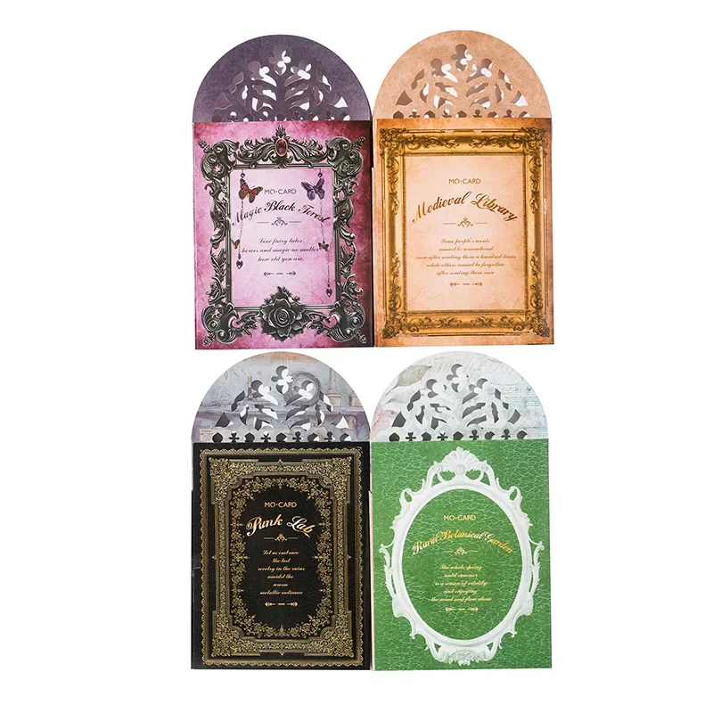 15Pcs Fingertip Bookstore Series Decorative Sticker Retro Library Collage Scrapbooking Label Diy Diary Journal Planner