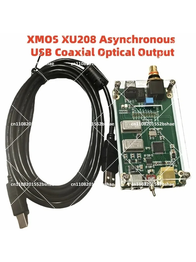 USB Coaxial Fiber Digital Interface IIS DSD256 SPDIF Dop64 Asynchronous Audio Adapter