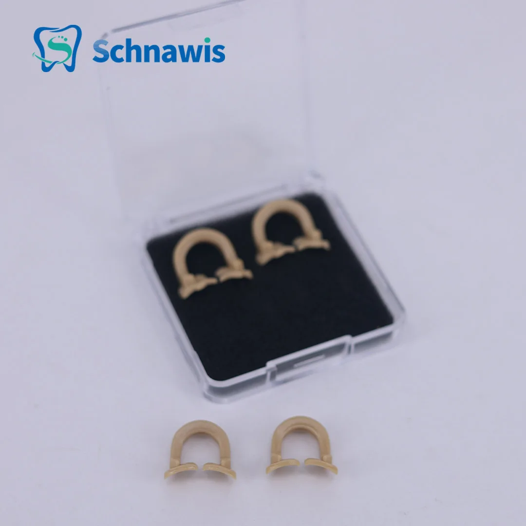 4Pcs/Set Dental Dam Rubber Clamp Sectional Matrix Band Molar Barrier Clips Autoclavable Use with Matrix Forming Sheets