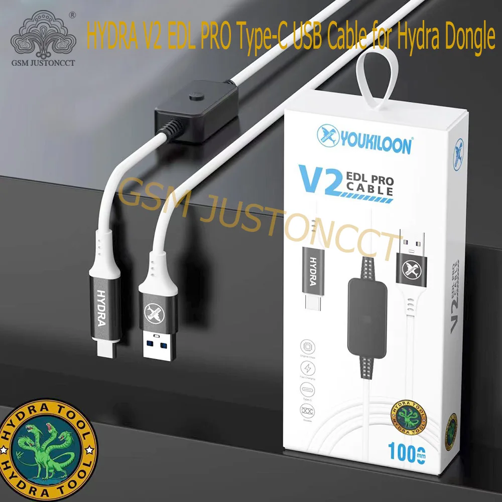 2023 NEW Original HYDRA DONGLE And Hydra V2 EDL Pro Type-C USB Cable For all HYDRA Tool Softwares