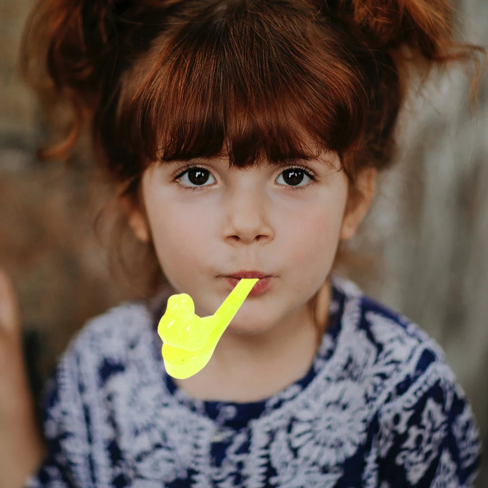 16 Pcs Whistle Toy Bird-shaped Whistles Bubble Lightweight Water Plastic Carefully Tuned