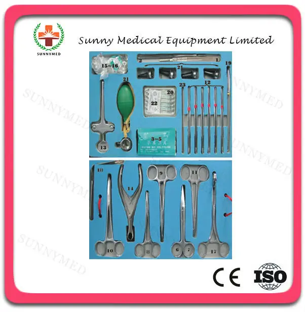 SA0040 Hospital medical minor surgery Instrument set for sale