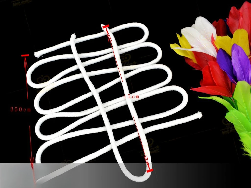 مجموعة أدوات سحرية احترافية من خلال حبل الجسم للمسرح وأوهام قريبة مع ملحقات للتحايل للسحرة وعروض كوميديا Mentalism