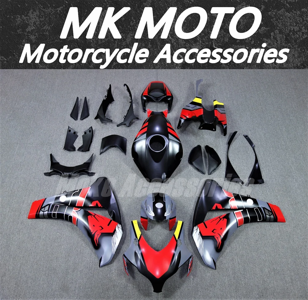 

Moke moto Motorcycle Fairings Kit Fit For Cbr1000rr 2008 2009 2010 2011 Bodywork Set High Quality ABS Injection New Red Black