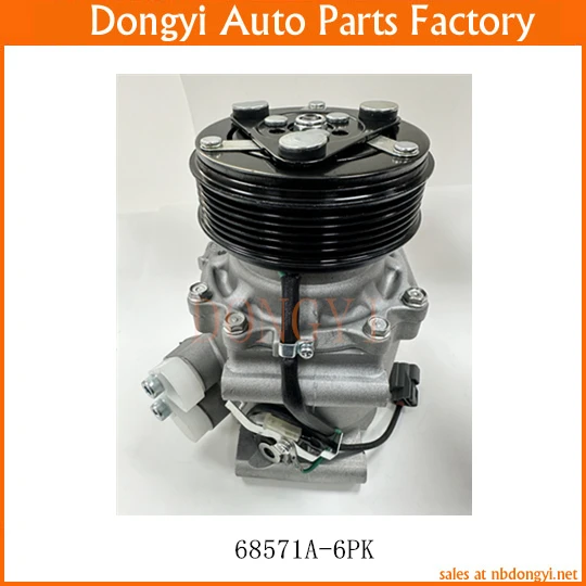 AC Compressor 68571A-6PK 68571A 6PK 38810-PLM-A12 38810-PLM-A11 38810PLMA12 38810PLMA11 CO4914AC 6511266