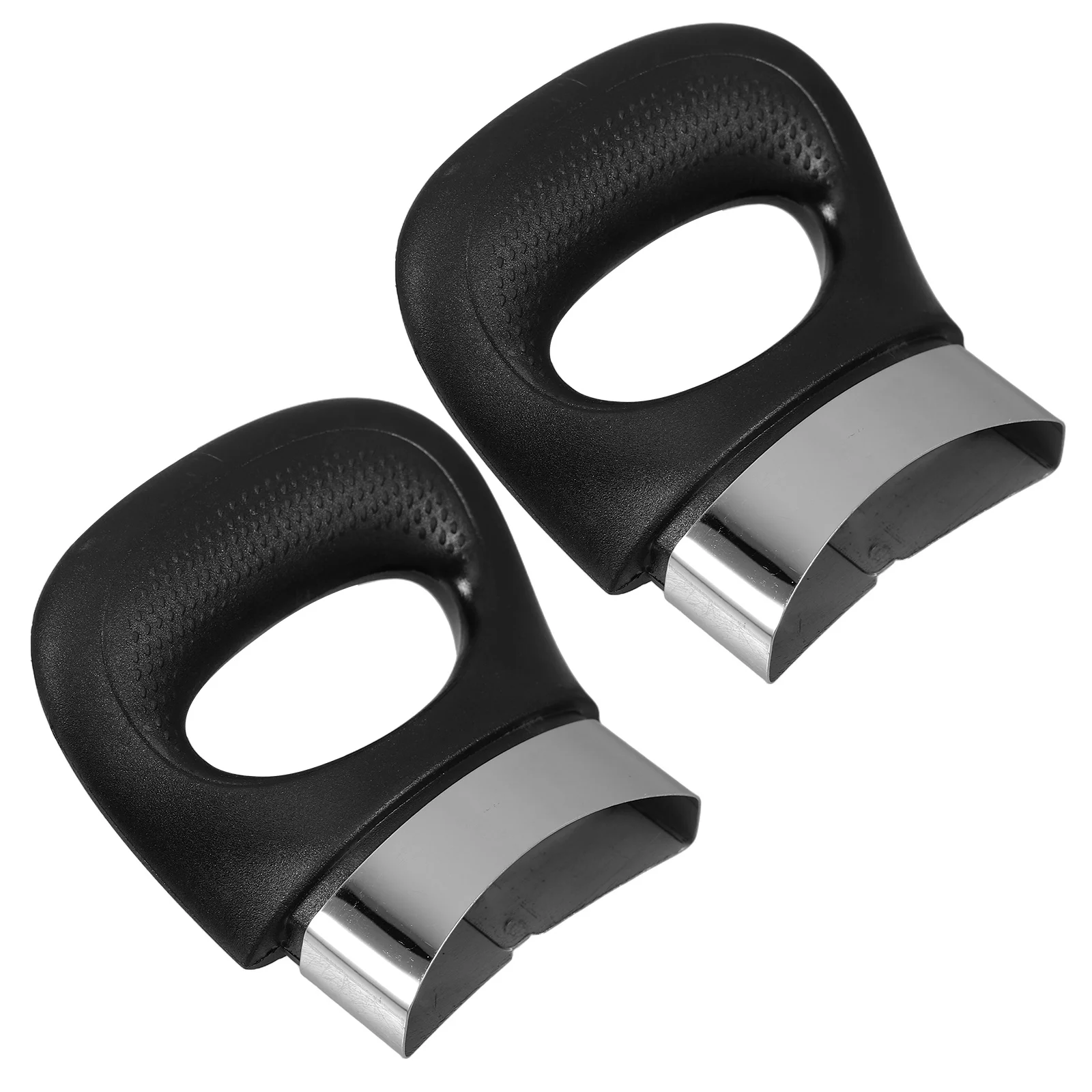 

2Pcs Universal Pot Handle Replacement Heavy Duty Side Handle for Pressure Cookers Soup Pots Non-Slip Ergonomic Cooking Safety