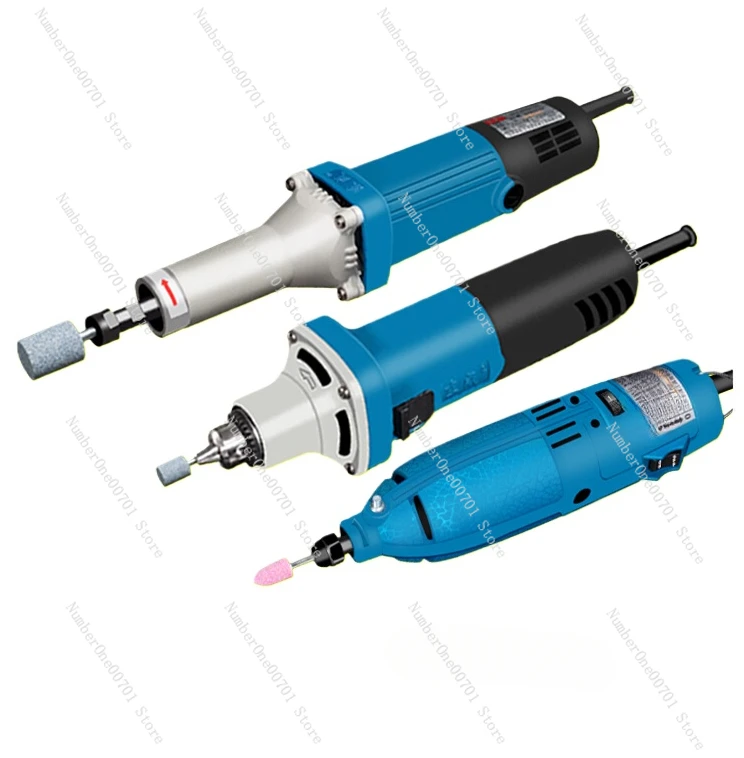 High Power Straight Grinder Electrical Grinding Machine Small Hand-Held Polishing Electric Polishing