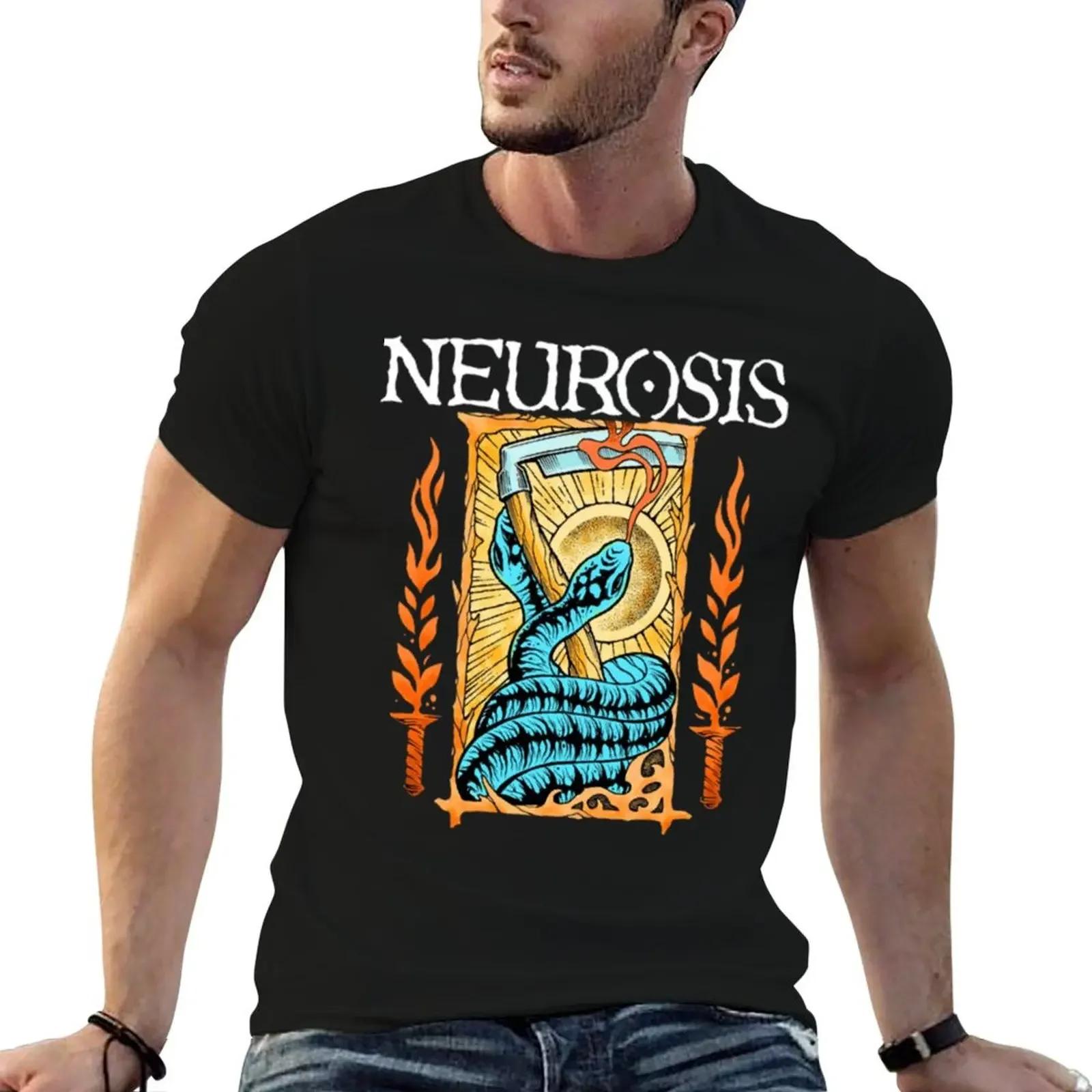 

Neurosis T-Shirt plus size clothes cute clothes Funny t-shirts plain black t shirts men