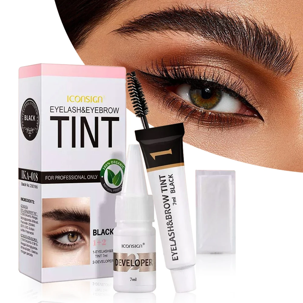 

Eyebrow Tinting Kit Professional Eyebrow Tattoo Waterproof Korean Makeup Cosmetics Quick Dry Brow Lift Long-lasting Tinting Kit